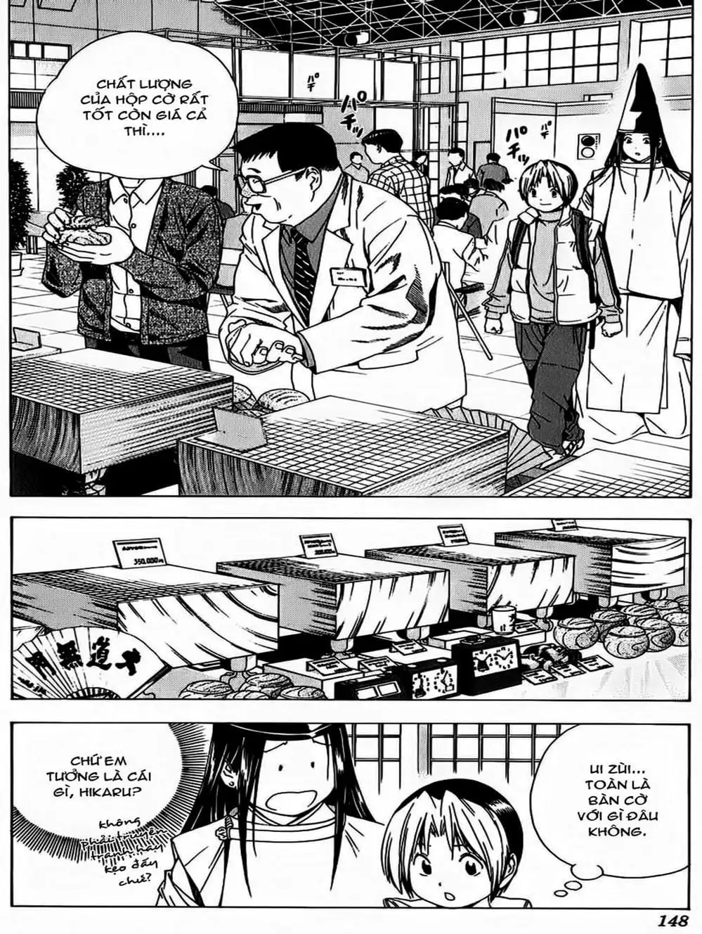 Truyện Tranh Kì Thủ Cờ Vây - Hikaru No Go trang 6