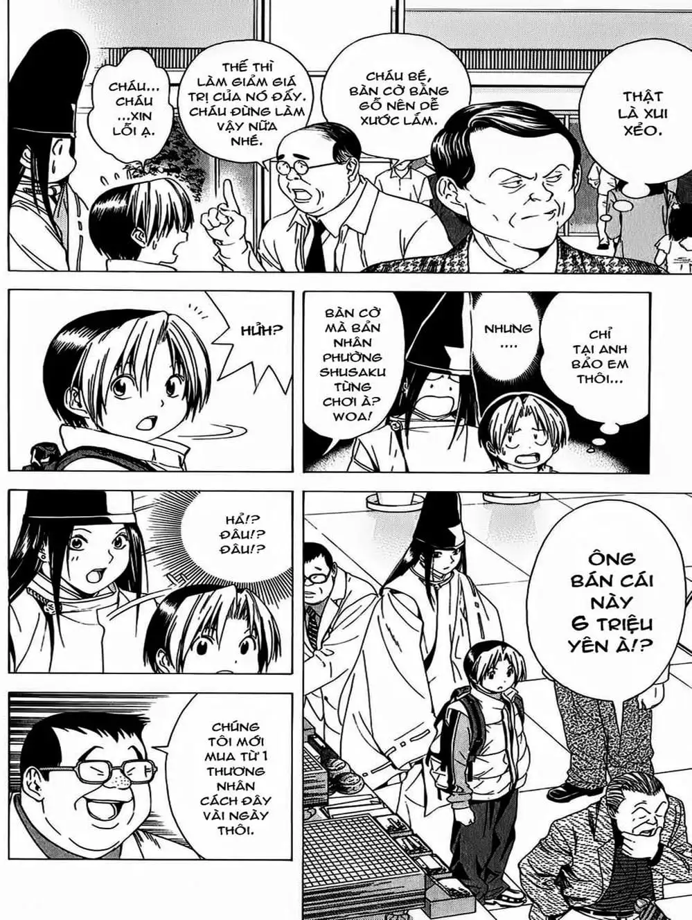 Truyện Tranh Kì Thủ Cờ Vây - Hikaru No Go trang 6