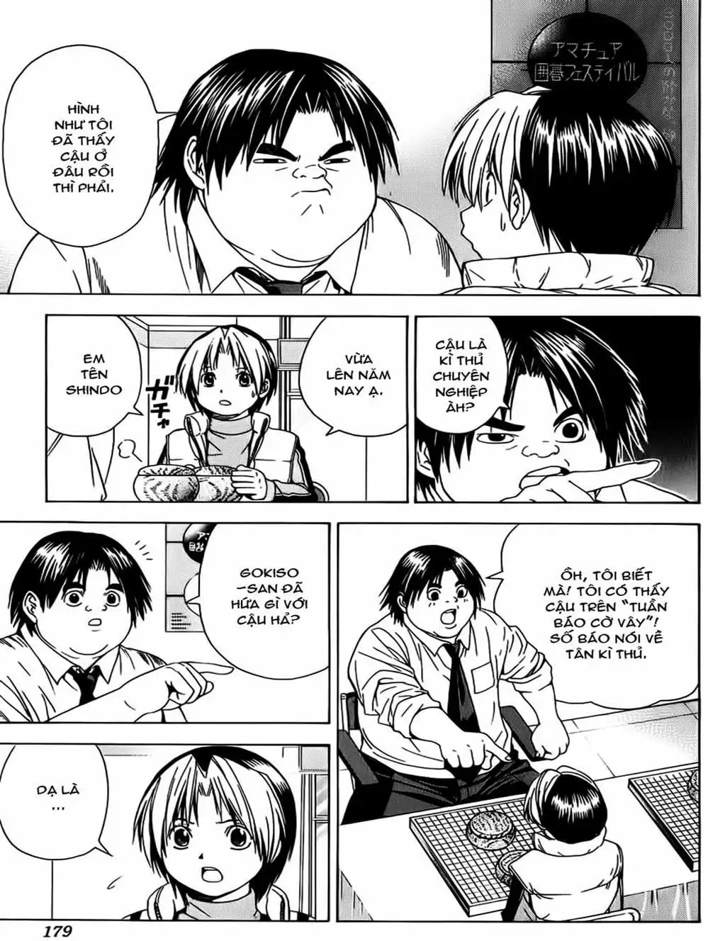 Truyện Tranh Kì Thủ Cờ Vây - Hikaru No Go trang 6