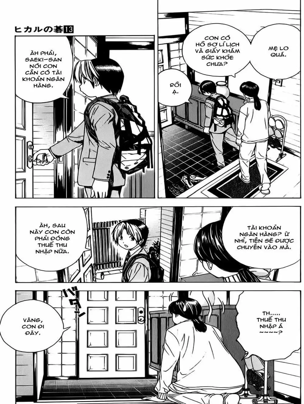 Truyện Tranh Kì Thủ Cờ Vây - Hikaru No Go trang 6