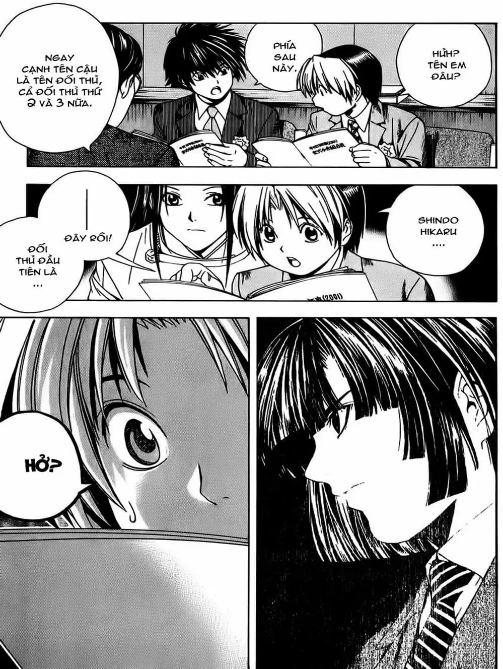 Truyện Tranh Kì Thủ Cờ Vây - Hikaru No Go trang 6