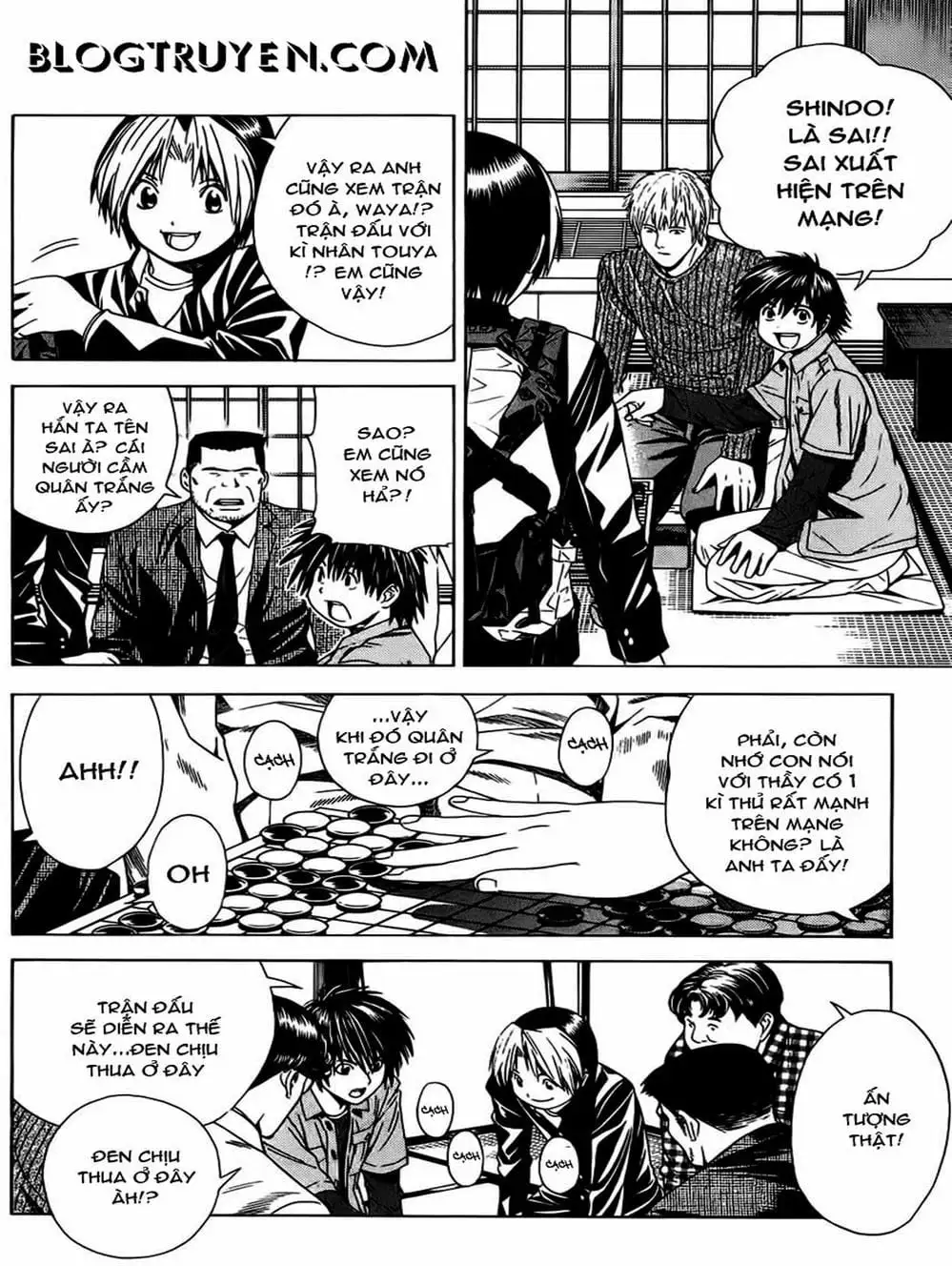 Truyện Tranh Kì Thủ Cờ Vây - Hikaru No Go trang 6