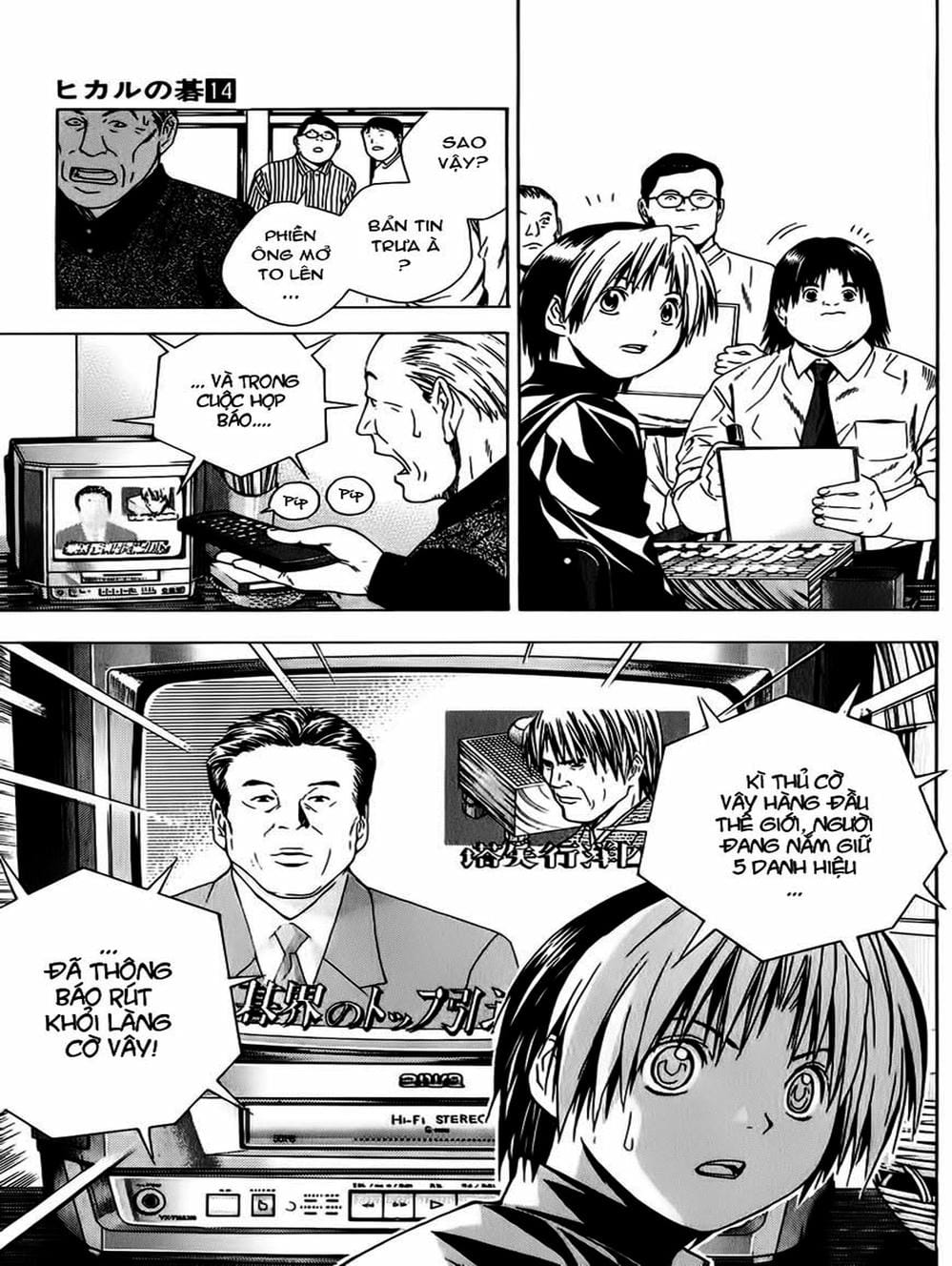 Truyện Tranh Kì Thủ Cờ Vây - Hikaru No Go trang 6