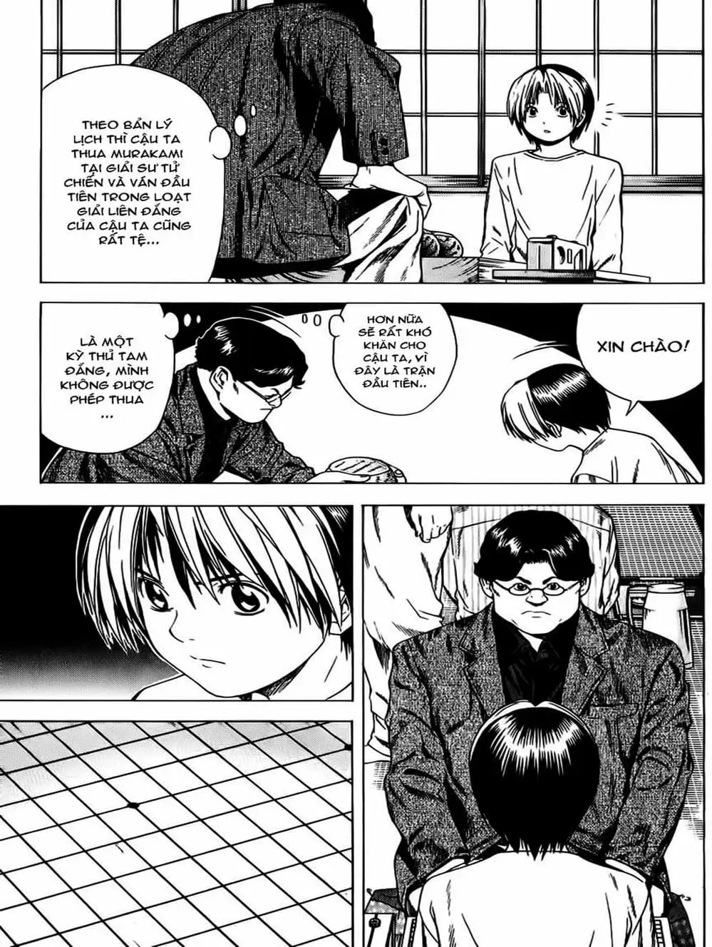 Truyện Tranh Kì Thủ Cờ Vây - Hikaru No Go trang 6
