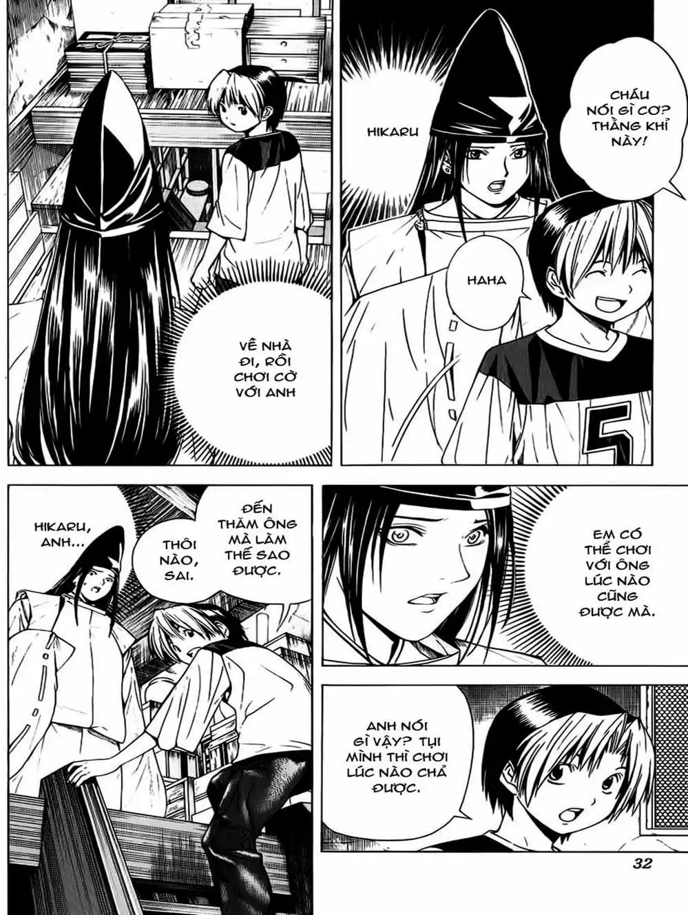 Truyện Tranh Kì Thủ Cờ Vây - Hikaru No Go trang 6