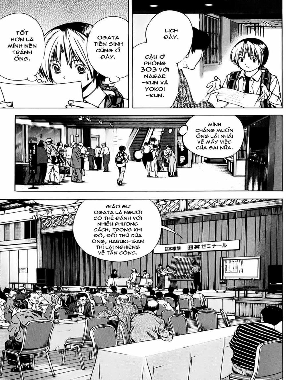 Truyện Tranh Kì Thủ Cờ Vây - Hikaru No Go trang 6