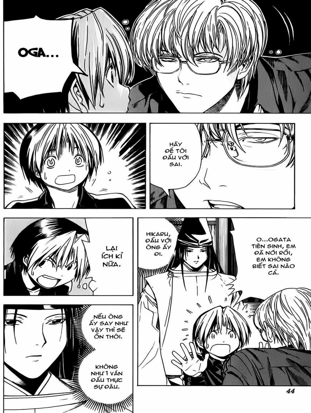 Truyện Tranh Kì Thủ Cờ Vây - Hikaru No Go trang 6