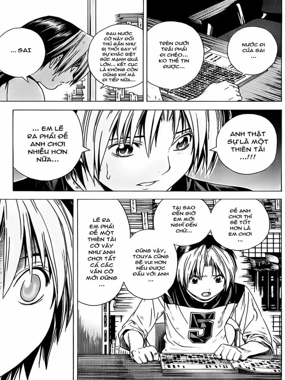 Truyện Tranh Kì Thủ Cờ Vây - Hikaru No Go trang 6