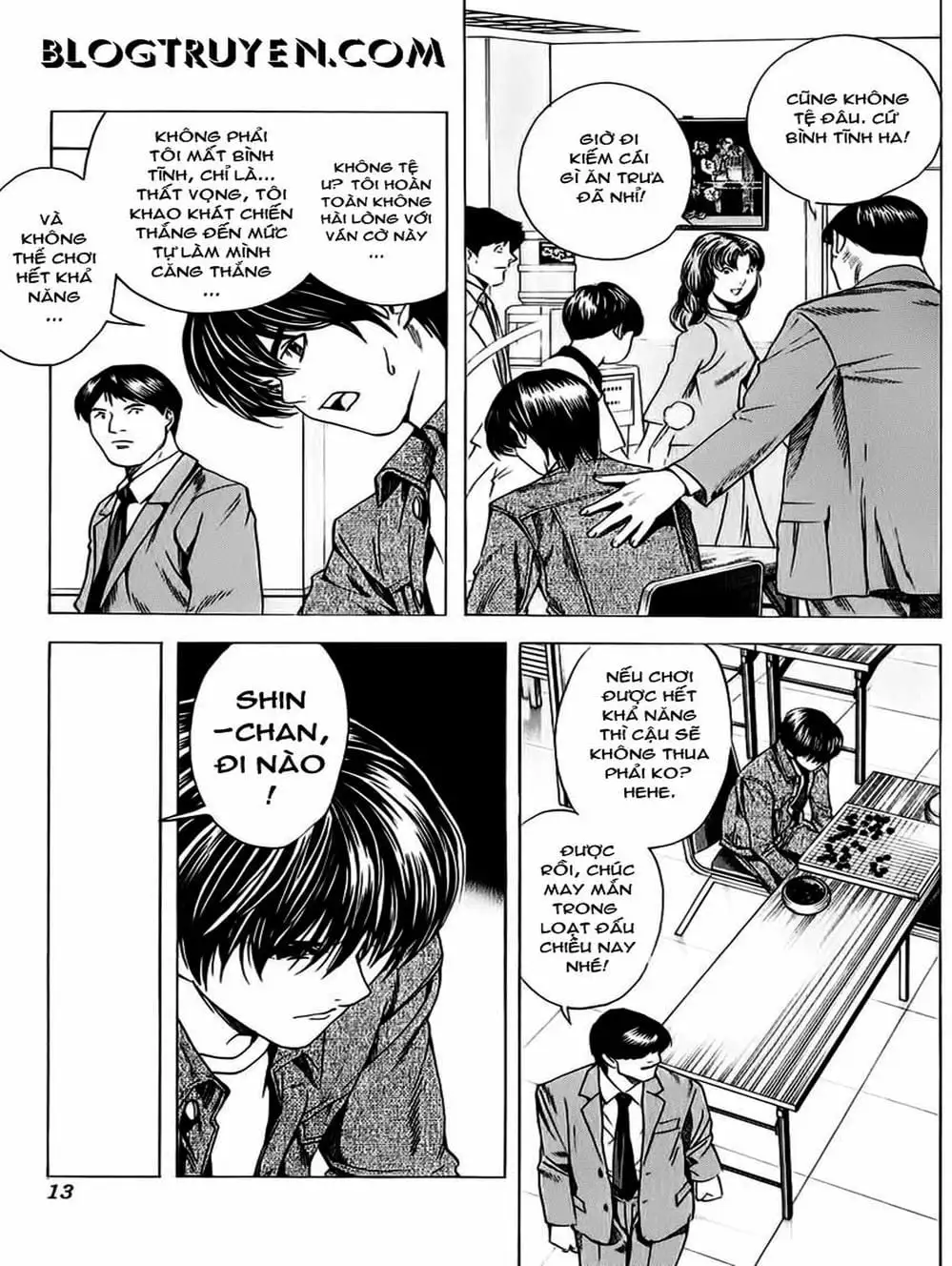 Truyện Tranh Kì Thủ Cờ Vây - Hikaru No Go trang 6