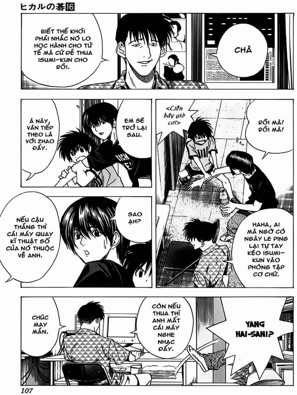 Truyện Tranh Kì Thủ Cờ Vây - Hikaru No Go trang 6