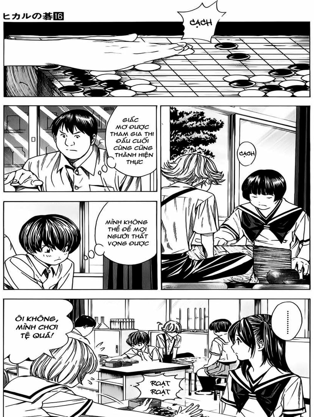 Truyện Tranh Kì Thủ Cờ Vây - Hikaru No Go trang 6