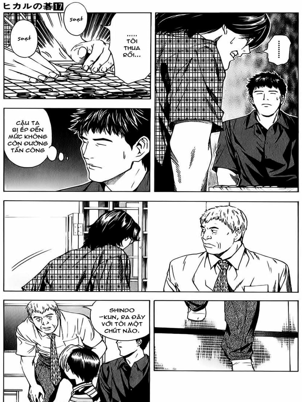 Truyện Tranh Kì Thủ Cờ Vây - Hikaru No Go trang 6