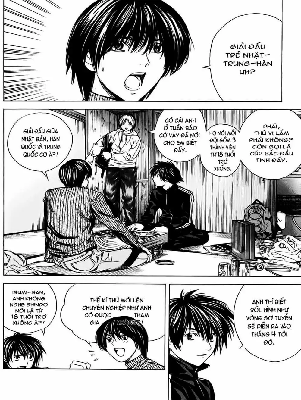 Truyện Tranh Kì Thủ Cờ Vây - Hikaru No Go trang 6