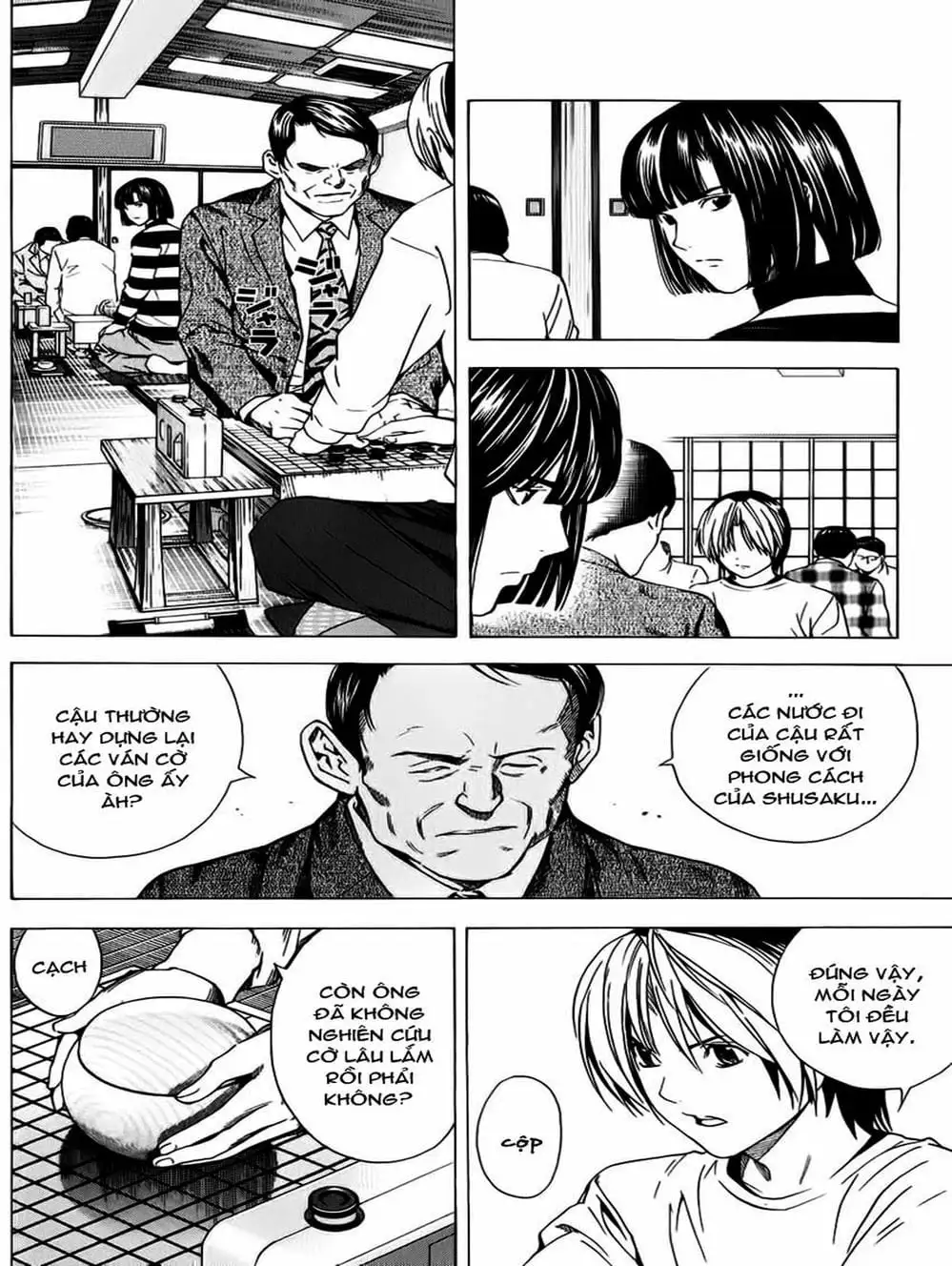 Truyện Tranh Kì Thủ Cờ Vây - Hikaru No Go trang 6