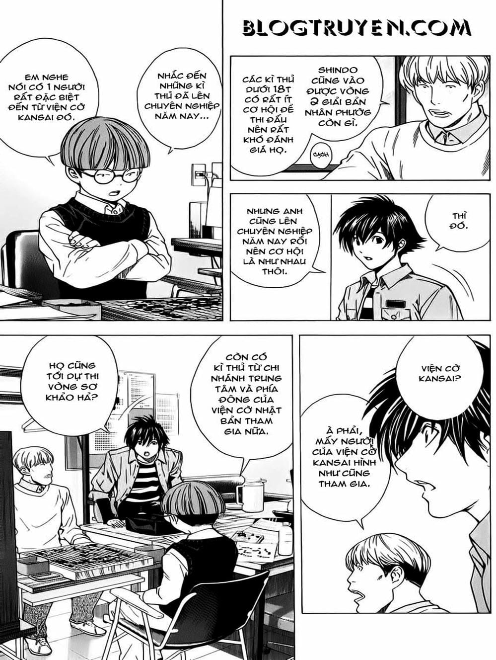 Truyện Tranh Kì Thủ Cờ Vây - Hikaru No Go trang 6