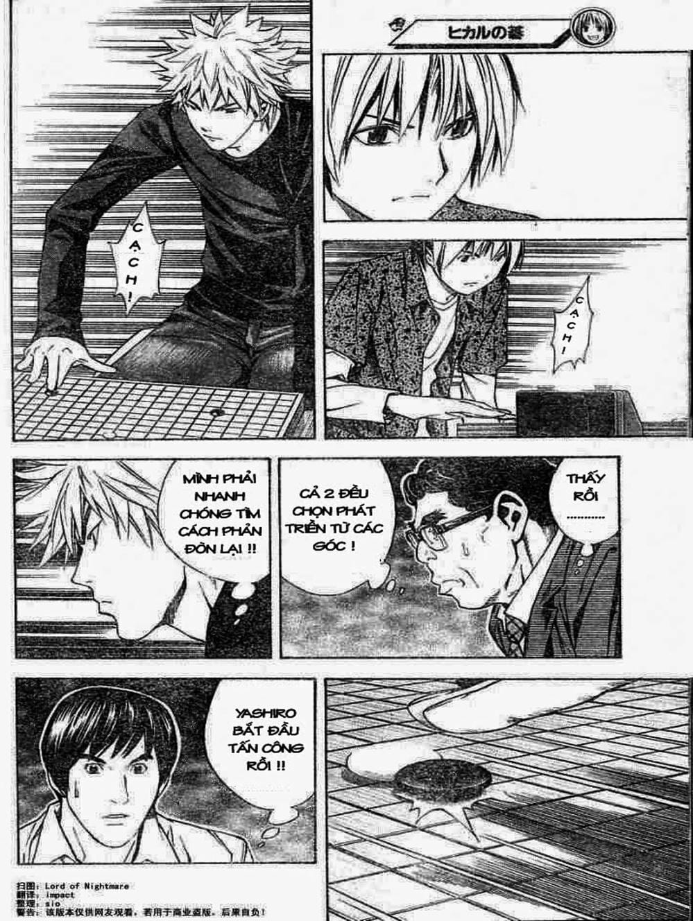 Truyện Tranh Kì Thủ Cờ Vây - Hikaru No Go trang 6