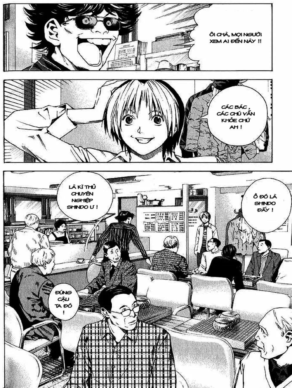 Truyện Tranh Kì Thủ Cờ Vây - Hikaru No Go trang 6