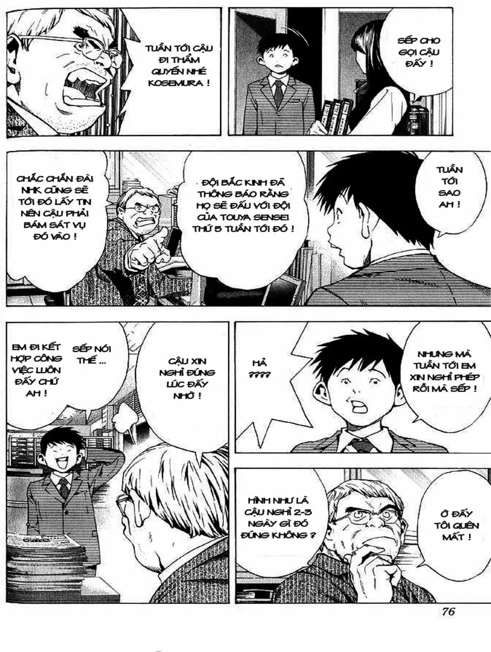 Truyện Tranh Kì Thủ Cờ Vây - Hikaru No Go trang 6