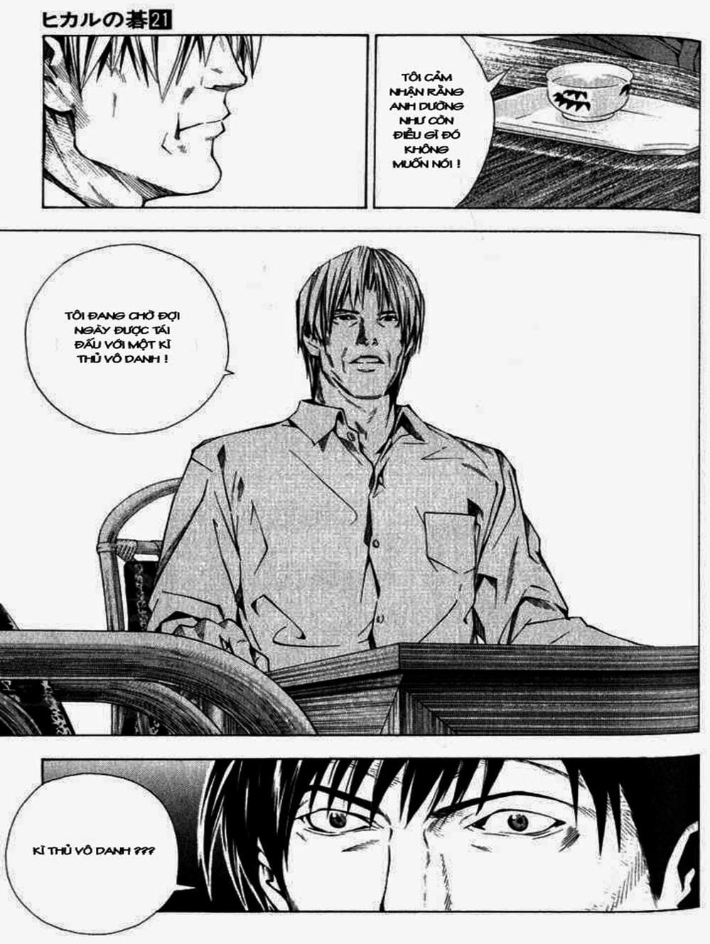 Truyện Tranh Kì Thủ Cờ Vây - Hikaru No Go trang 6