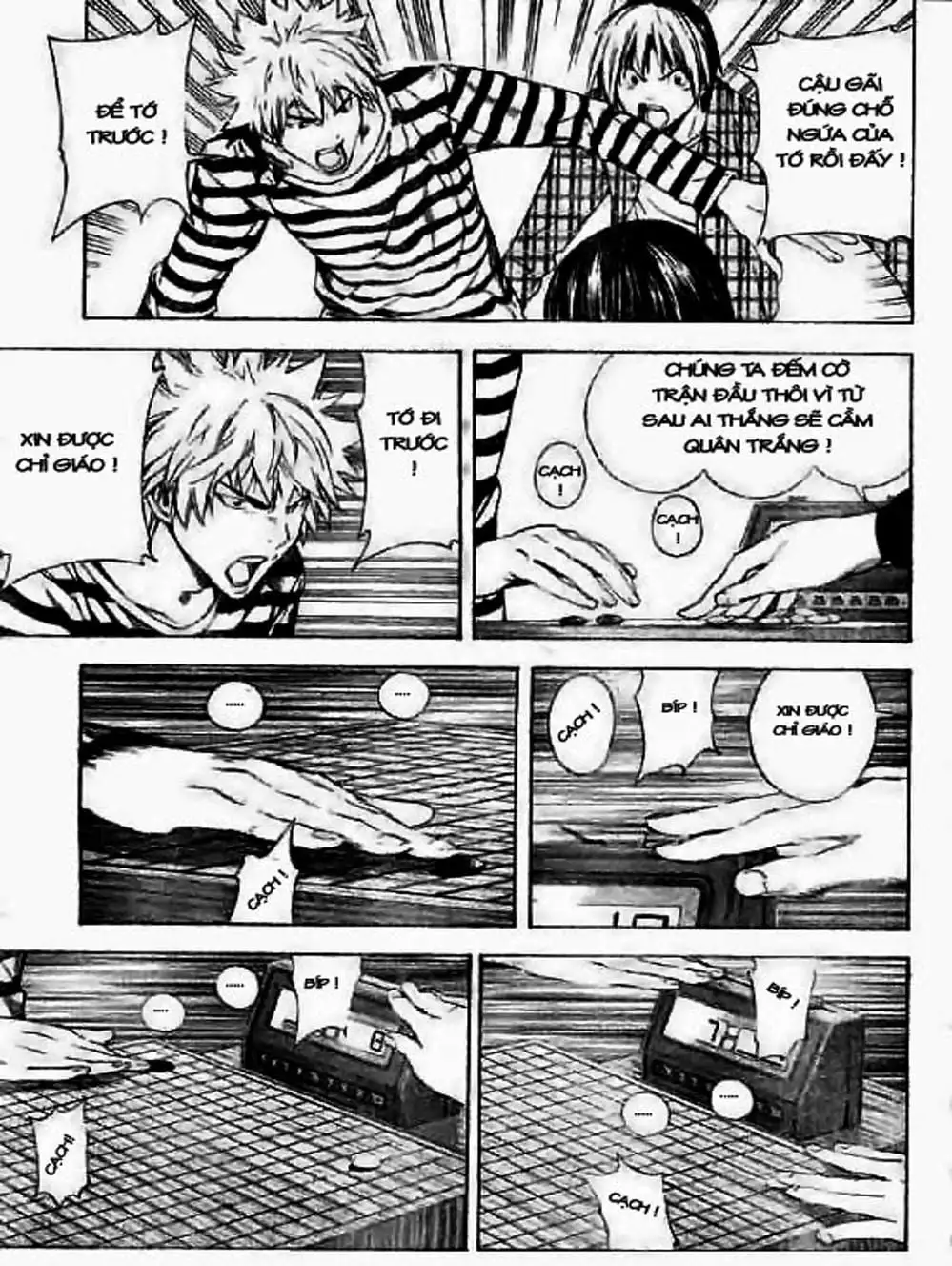 Truyện Tranh Kì Thủ Cờ Vây - Hikaru No Go trang 6