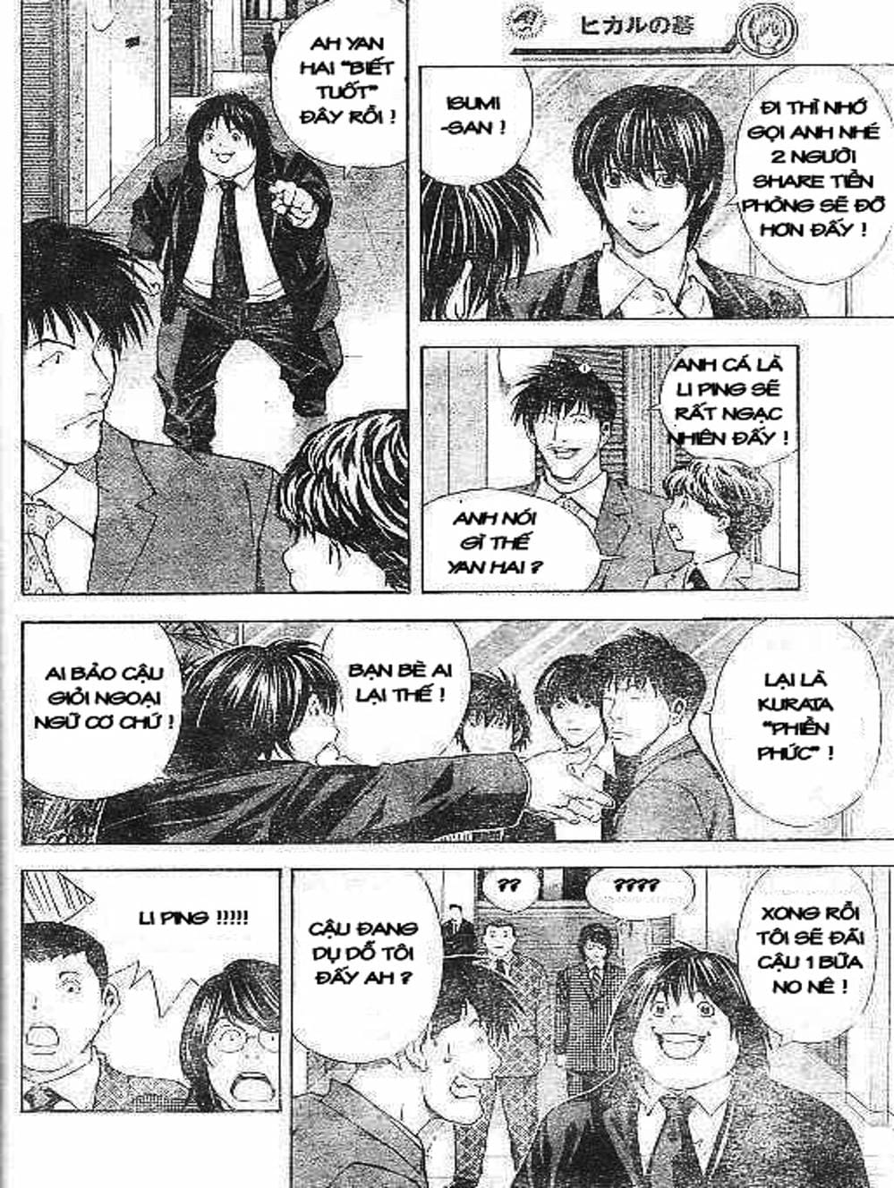 Truyện Tranh Kì Thủ Cờ Vây - Hikaru No Go trang 6