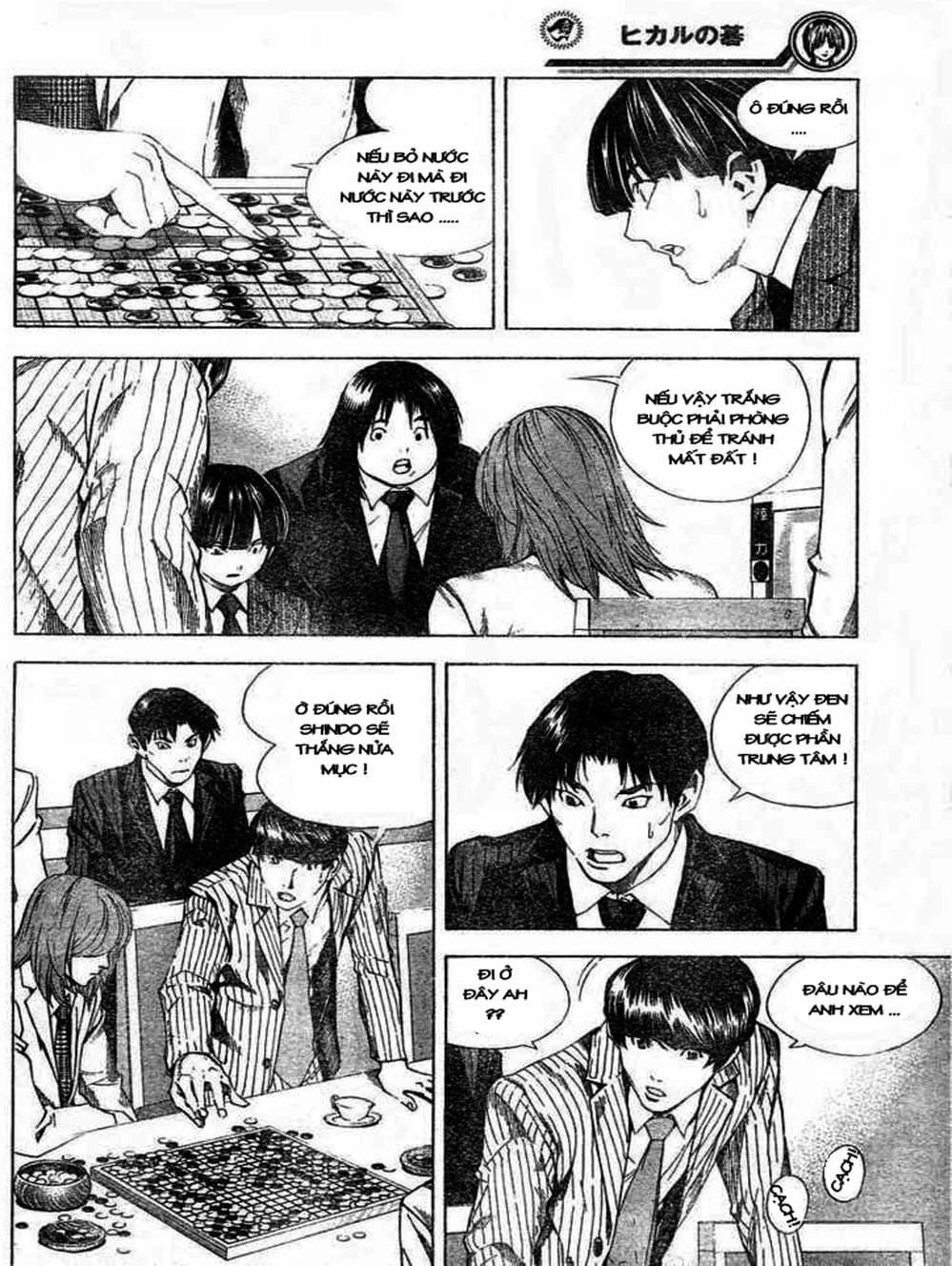 Truyện Tranh Kì Thủ Cờ Vây - Hikaru No Go trang 6