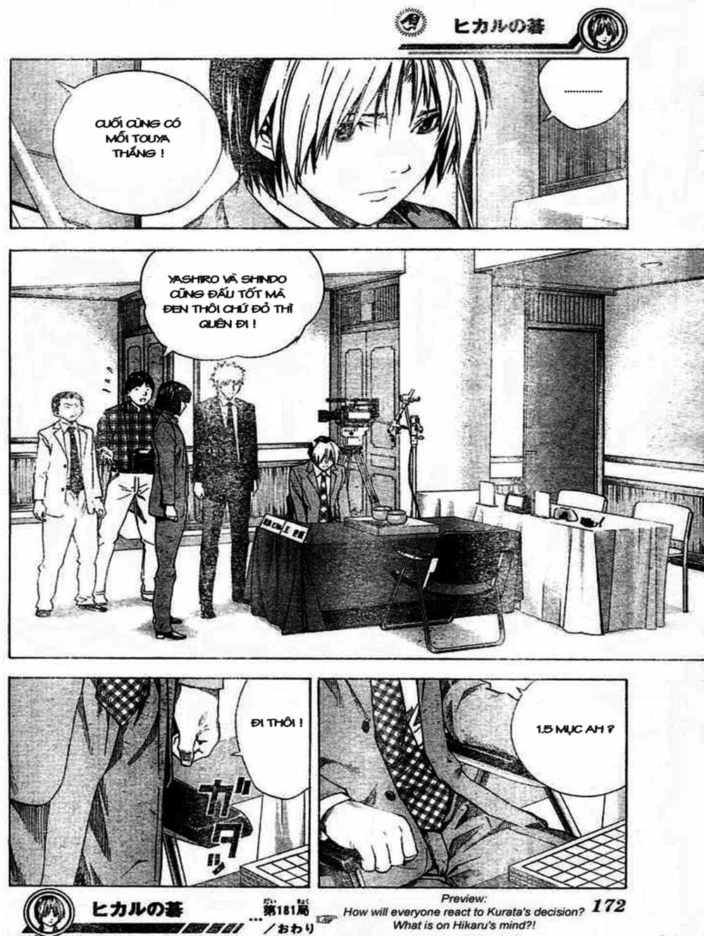 Truyện Tranh Kì Thủ Cờ Vây - Hikaru No Go trang 6