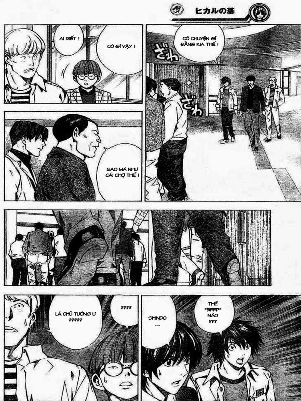 Truyện Tranh Kì Thủ Cờ Vây - Hikaru No Go trang 6