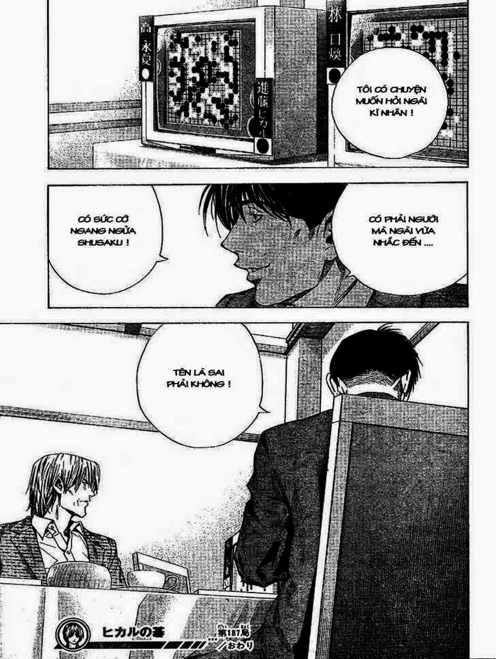 Truyện Tranh Kì Thủ Cờ Vây - Hikaru No Go trang 6