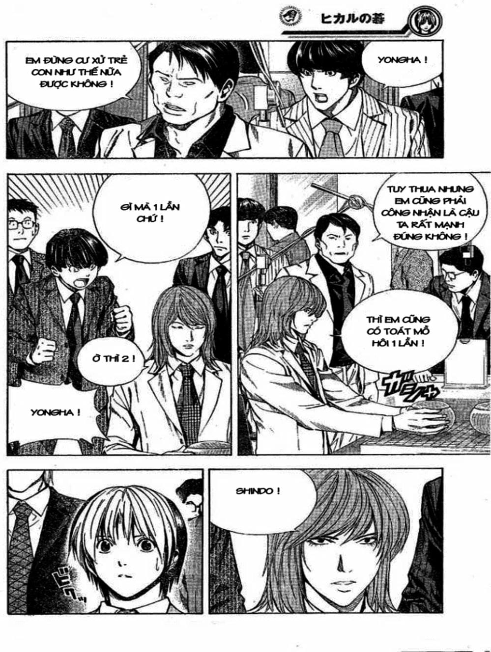 Truyện Tranh Kì Thủ Cờ Vây - Hikaru No Go trang 6