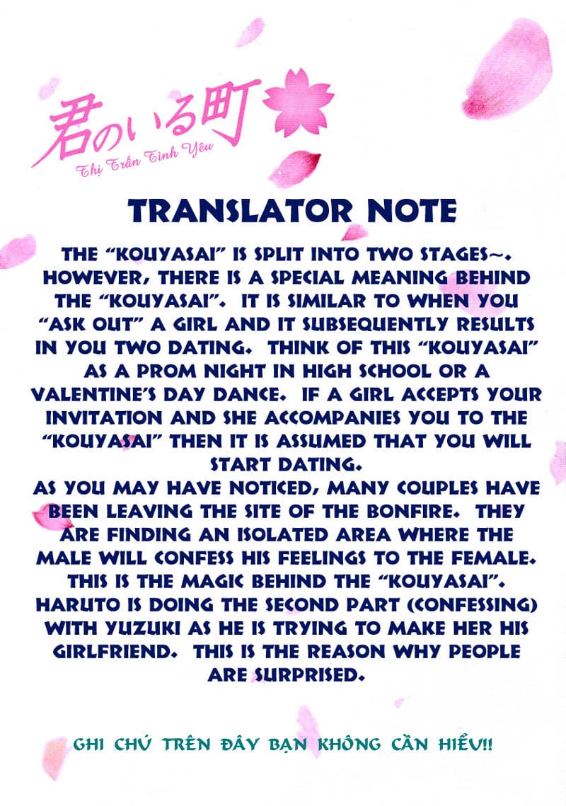 Truyện Tranh Thị Trấn Tình Yêu - Kimi No Iru Machi trang 6