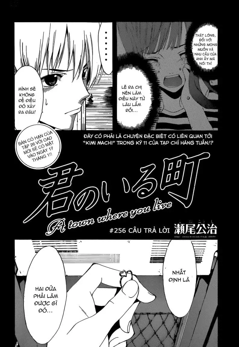 Truyện Tranh Thị Trấn Tình Yêu - Kimi No Iru Machi trang 6