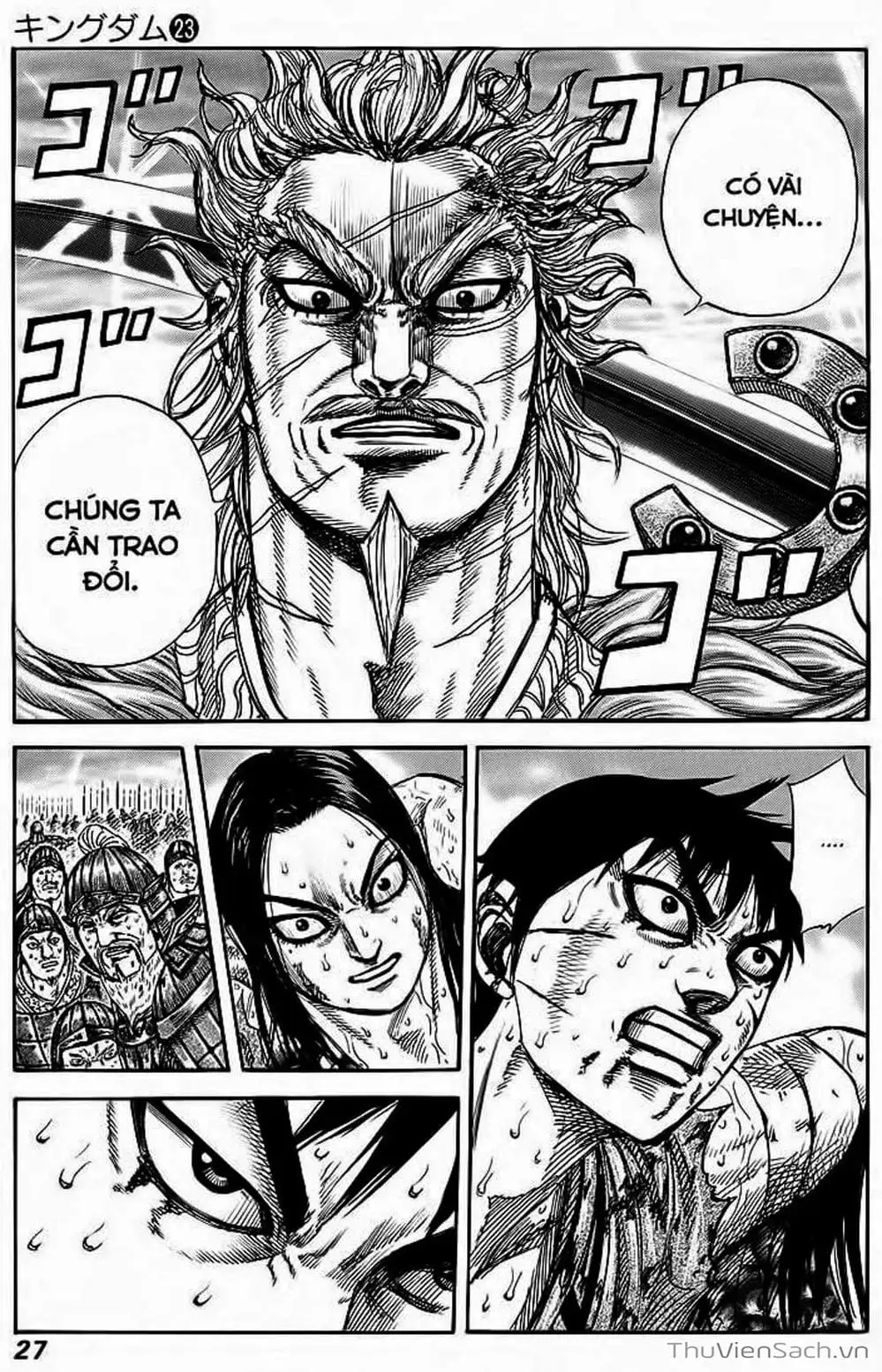 Truyện Tranh Kingdom - Vương Giả Thiên Hạ trang 4