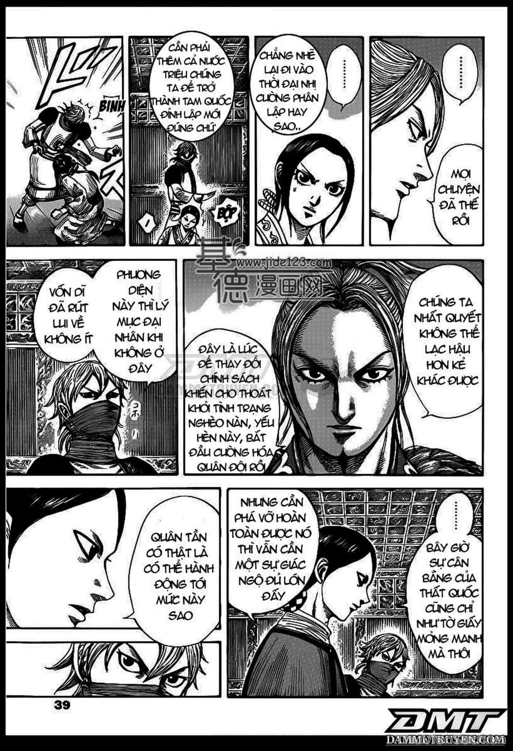 Truyện Tranh Kingdom - Vương Giả Thiên Hạ trang 4