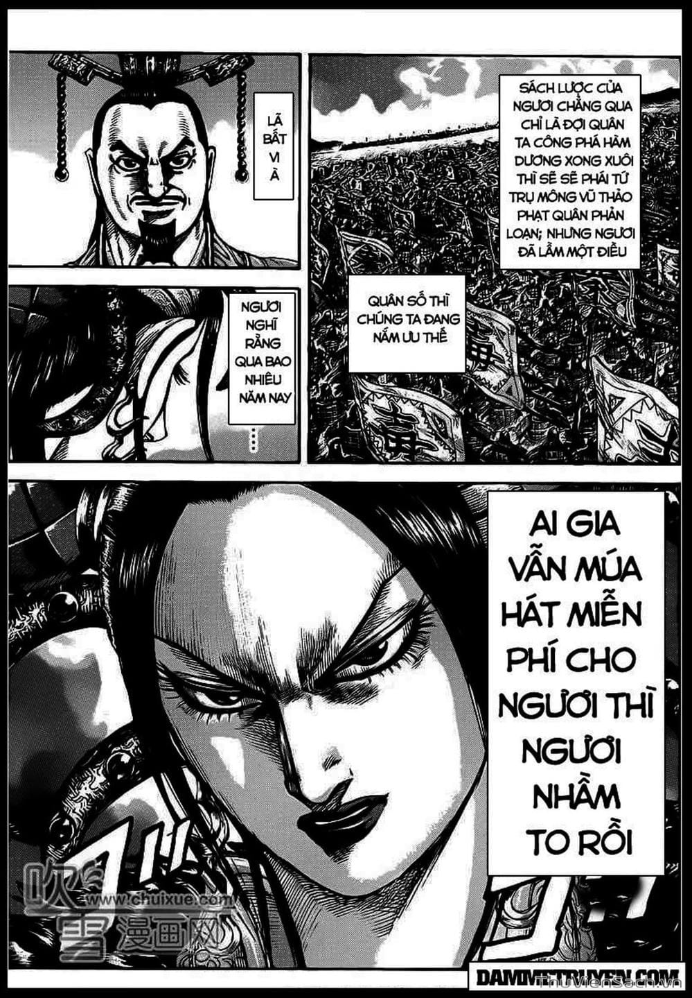 Truyện Tranh Kingdom - Vương Giả Thiên Hạ trang 4