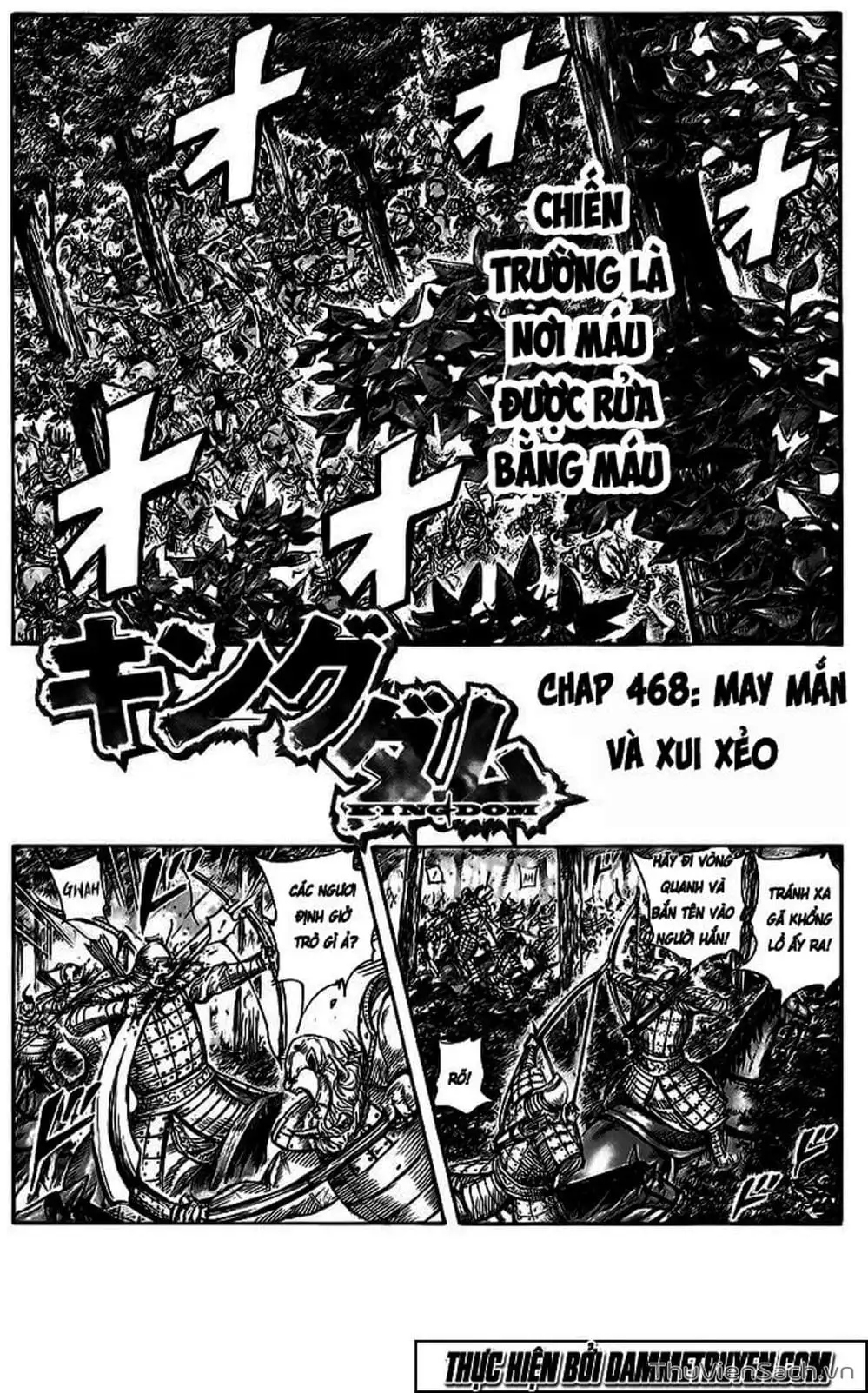 Truyện Tranh Kingdom - Vương Giả Thiên Hạ trang 4