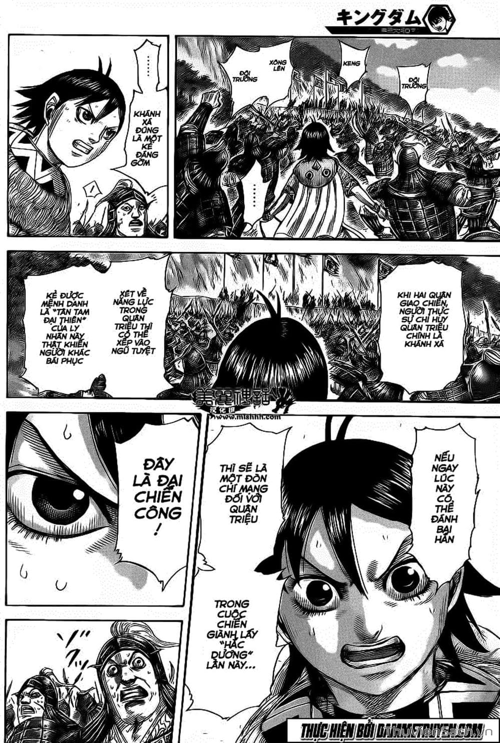Truyện Tranh Kingdom - Vương Giả Thiên Hạ trang 4