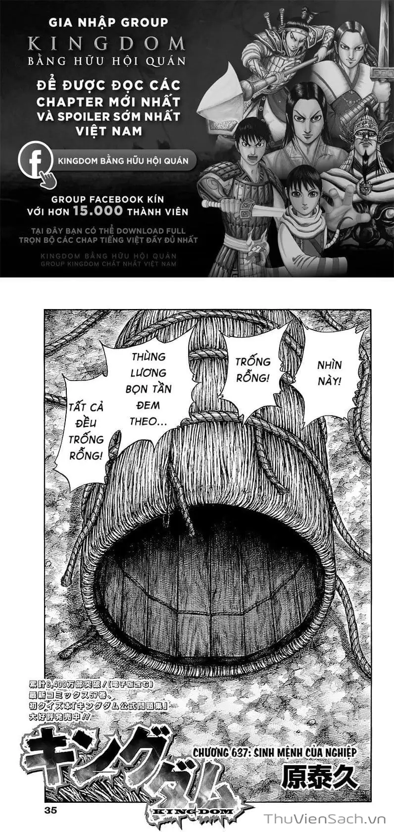 Truyện Tranh Kingdom - Vương Giả Thiên Hạ trang 4