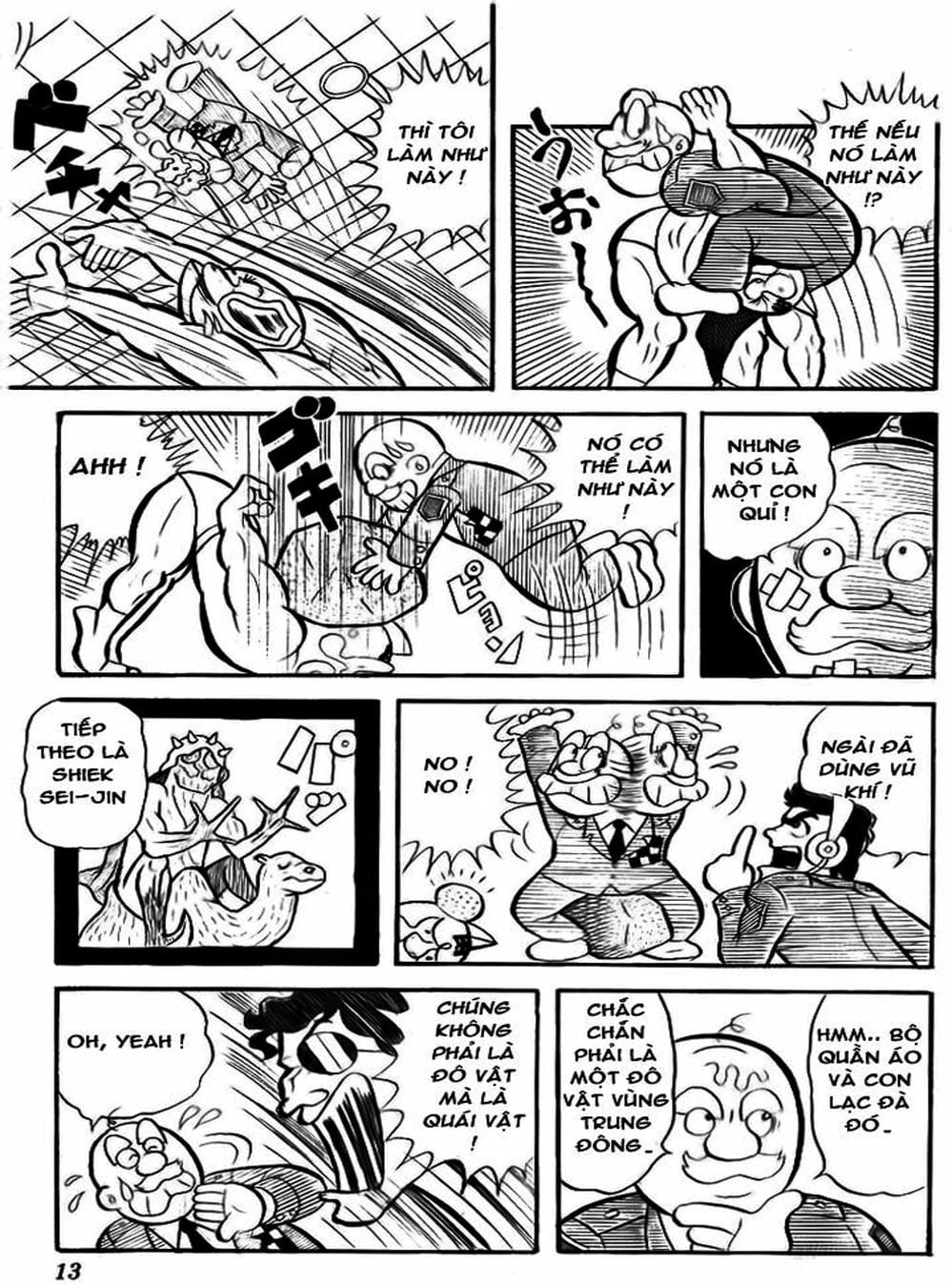 Truyện Tranh Lực Sĩ Kinniku - Kinnikuman trang 5