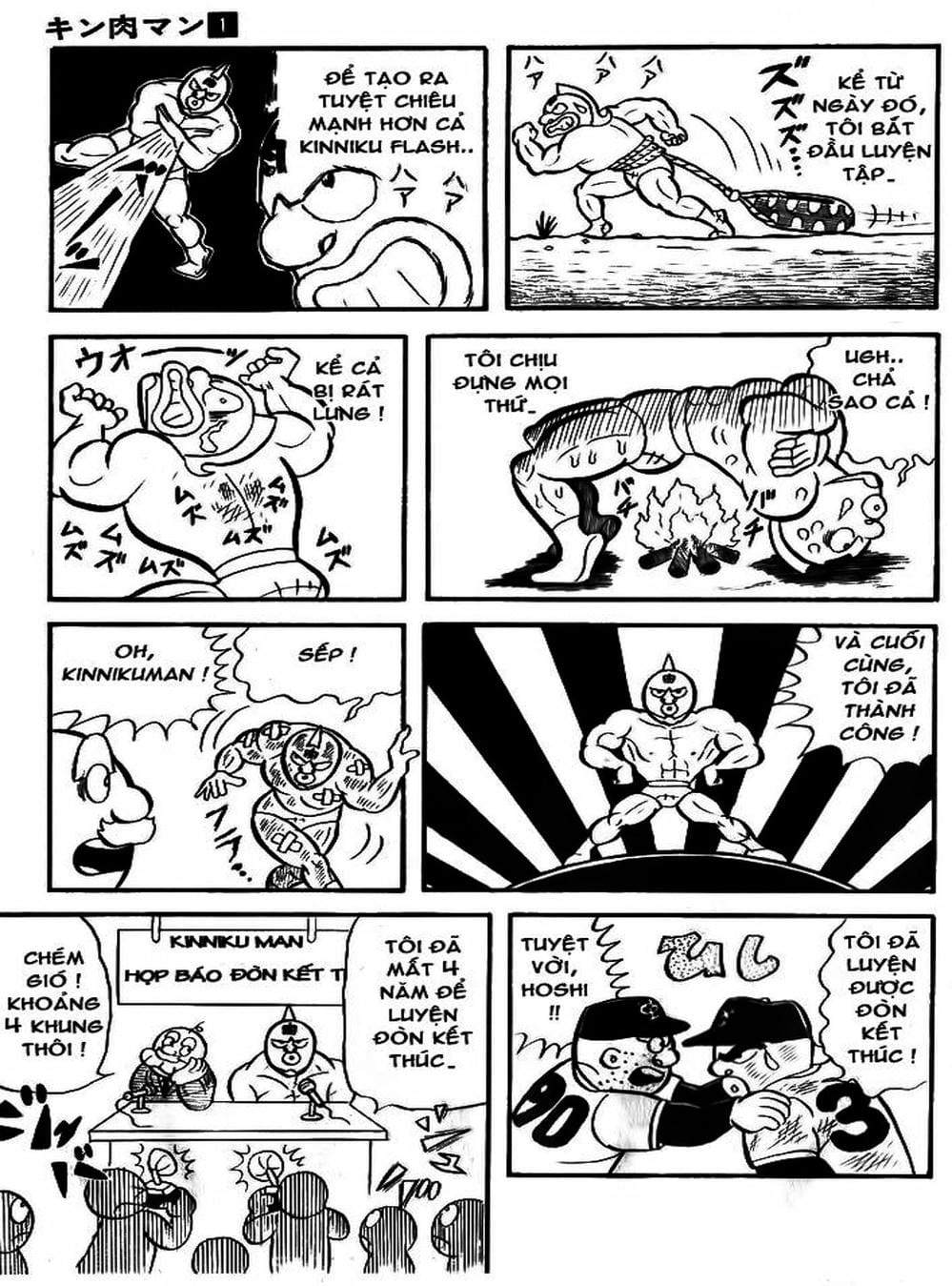 Truyện Tranh Lực Sĩ Kinniku - Kinnikuman trang 5