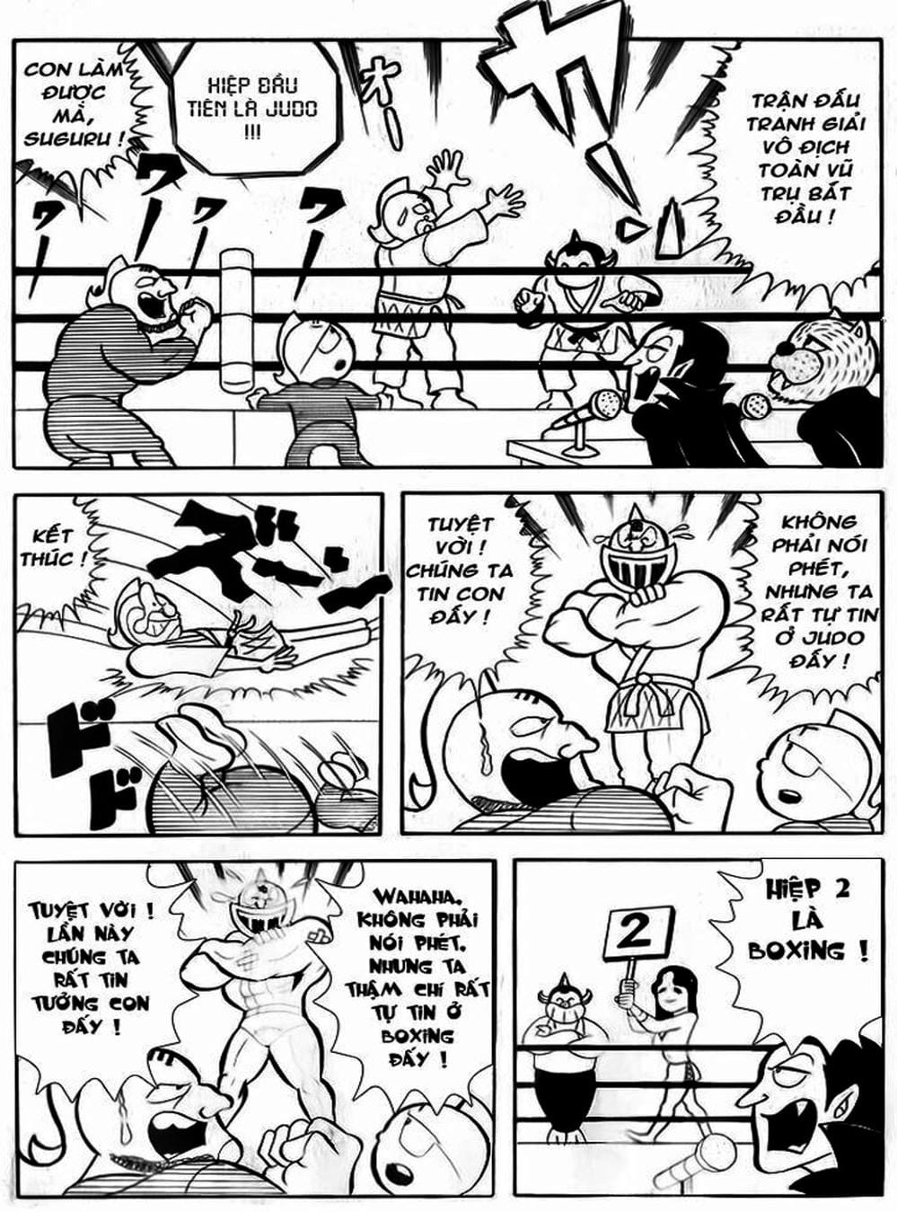 Truyện Tranh Lực Sĩ Kinniku - Kinnikuman trang 5