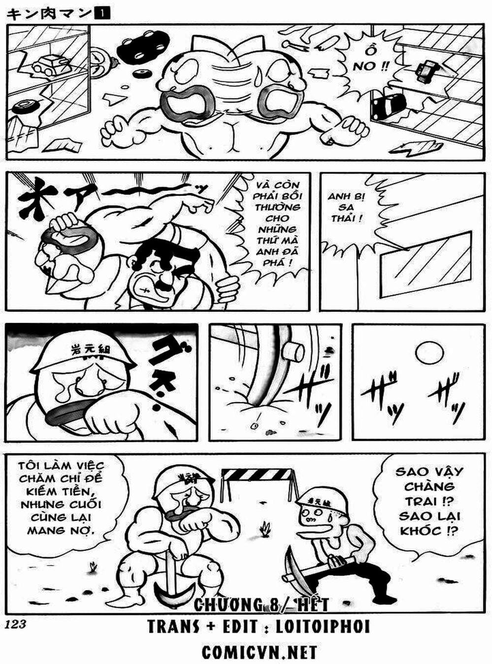 Truyện Tranh Lực Sĩ Kinniku - Kinnikuman trang 5