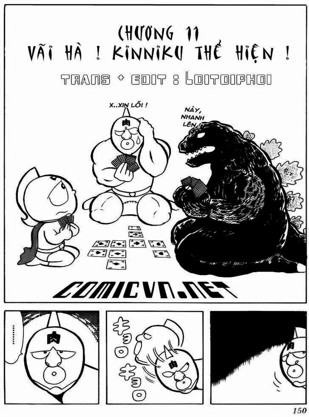 Truyện Tranh Lực Sĩ Kinniku - Kinnikuman trang 5