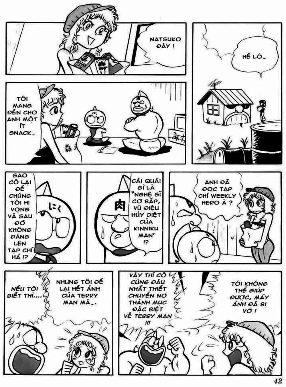Truyện Tranh Lực Sĩ Kinniku - Kinnikuman trang 5