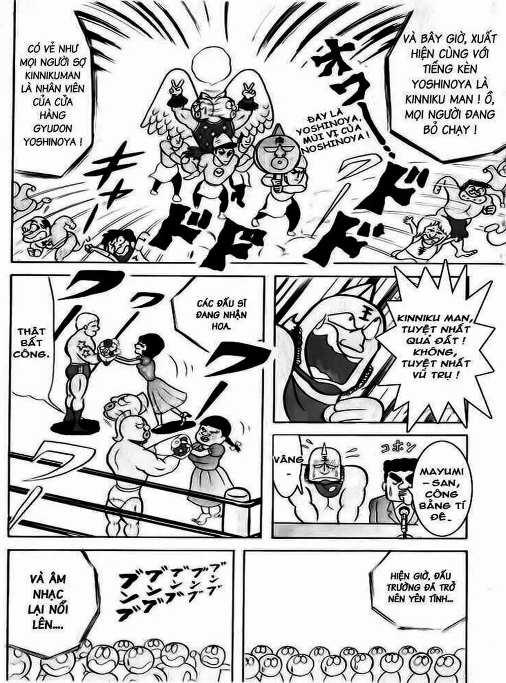 Truyện Tranh Lực Sĩ Kinniku - Kinnikuman trang 5