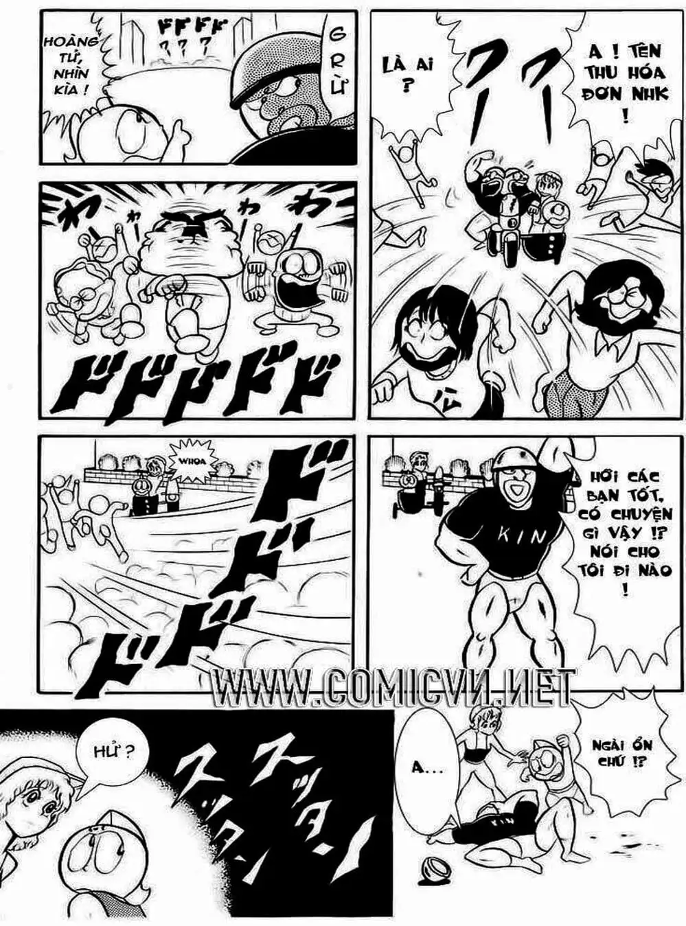 Truyện Tranh Lực Sĩ Kinniku - Kinnikuman trang 5