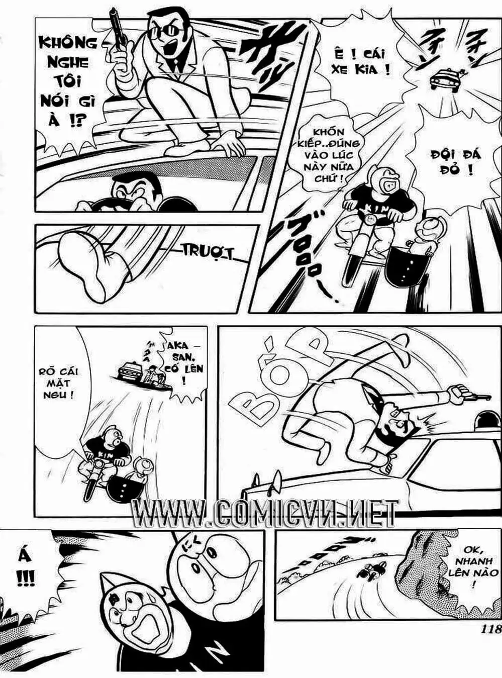 Truyện Tranh Lực Sĩ Kinniku - Kinnikuman trang 5