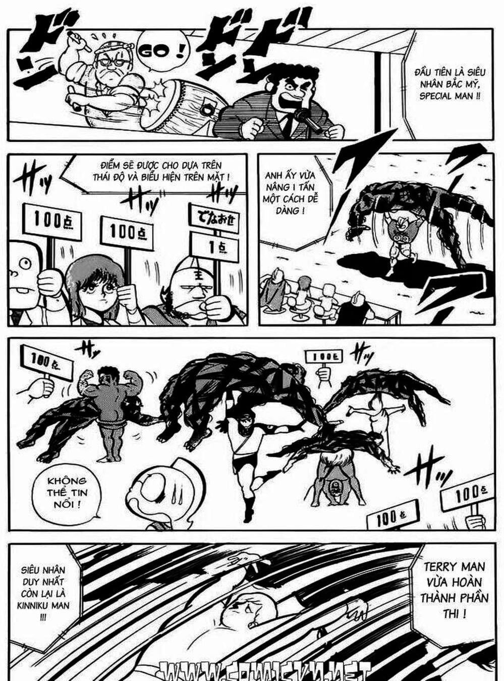 Truyện Tranh Lực Sĩ Kinniku - Kinnikuman trang 5