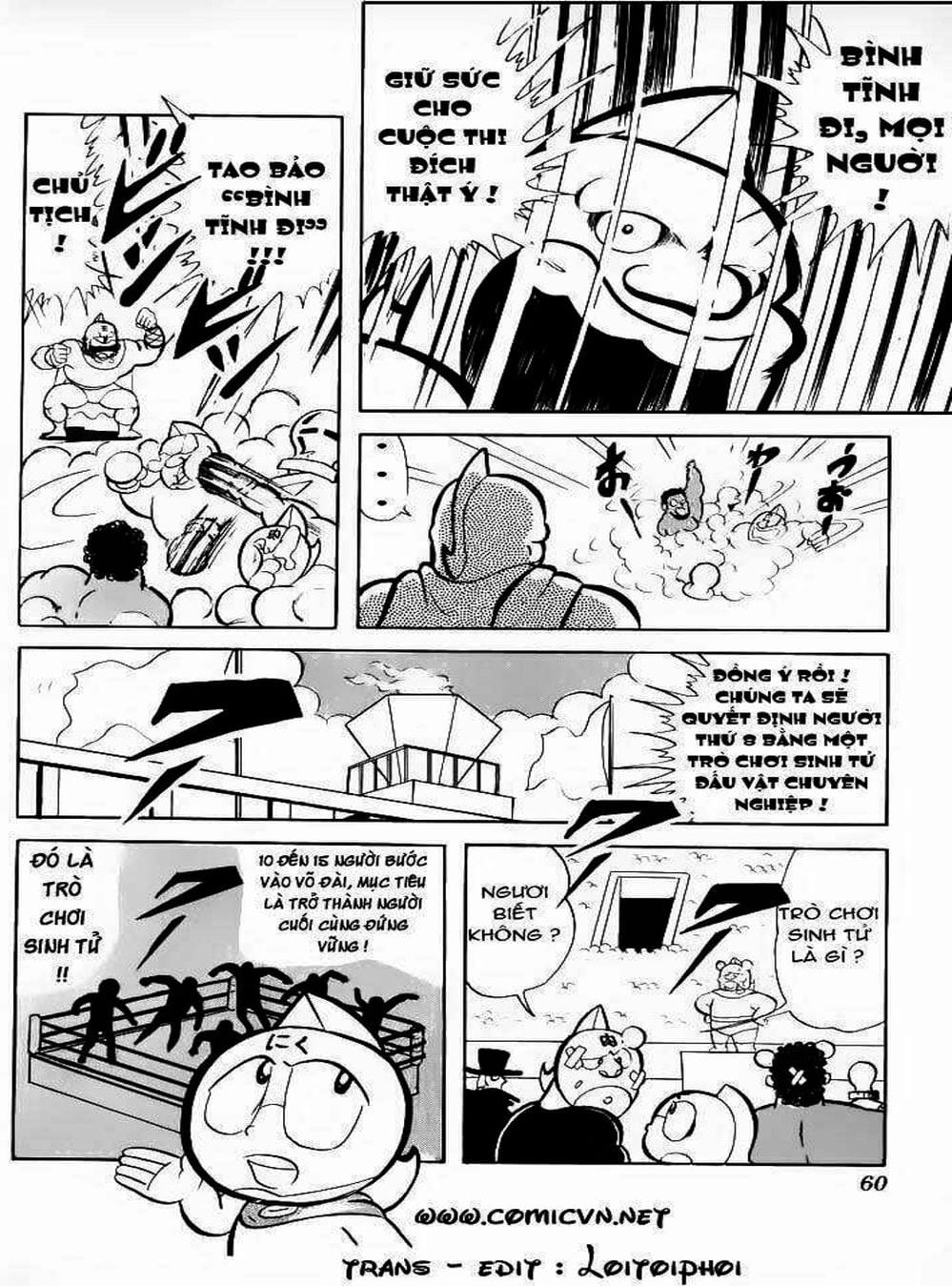 Truyện Tranh Lực Sĩ Kinniku - Kinnikuman trang 5