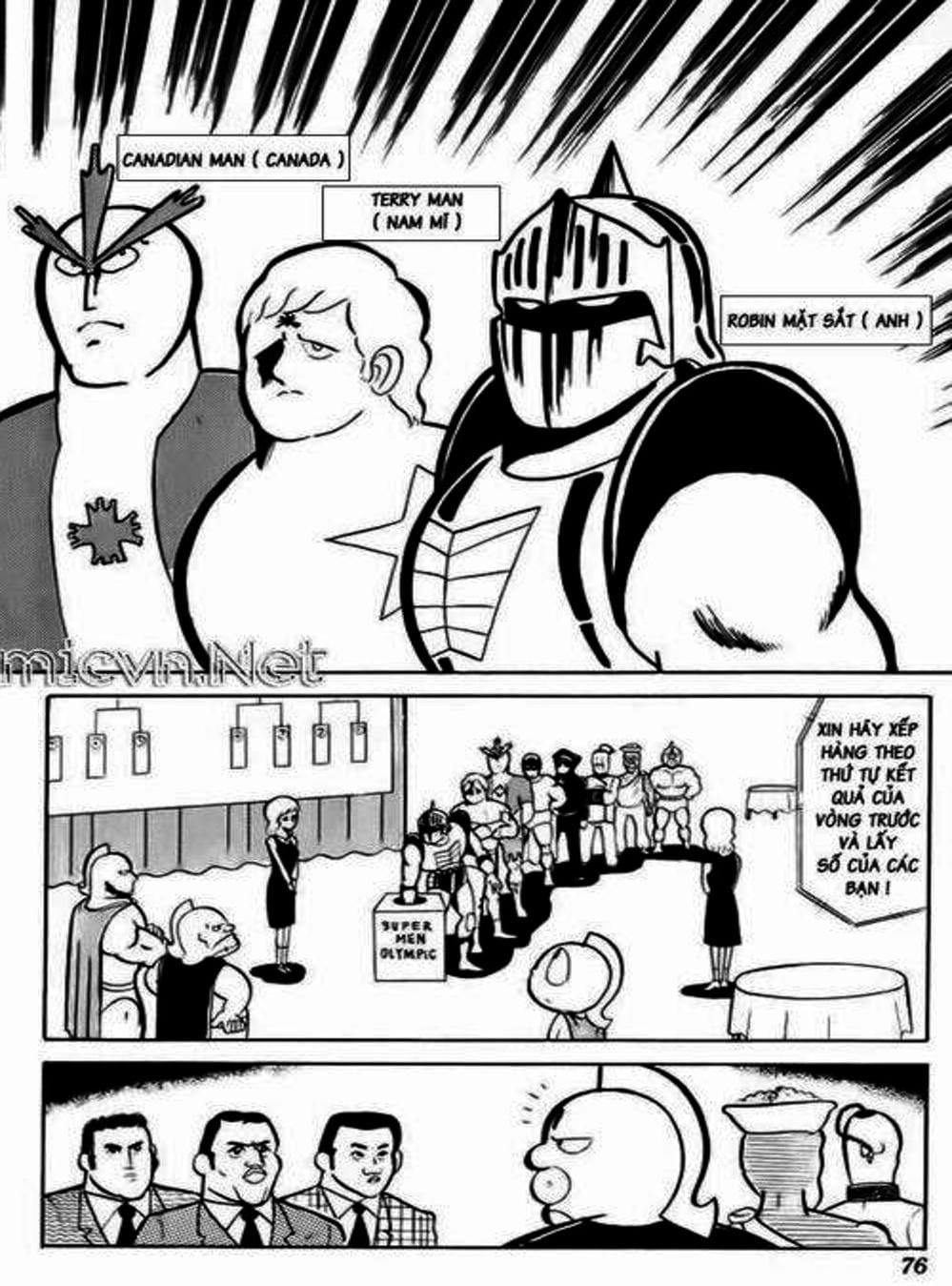 Truyện Tranh Lực Sĩ Kinniku - Kinnikuman trang 5